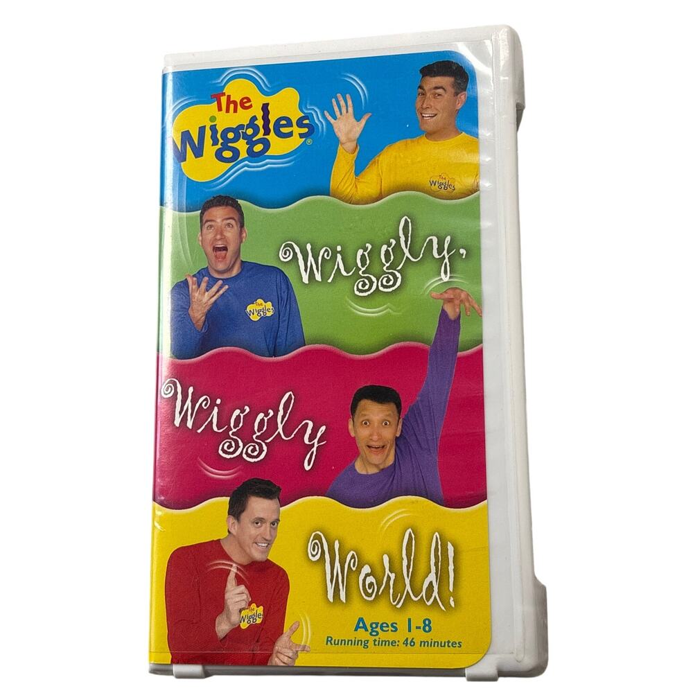 The Wiggles HiT Entertainment Wiggly, Wiggly World! VHS (2001) NR NTSC English